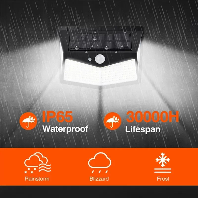 Solarni reflektor 212 LED DIODA