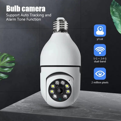 Bežična WIFI Kamera sijalica sa grlom FULL HD E27