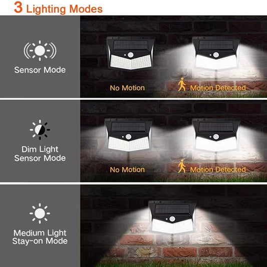 Solarni reflektor 212 LED DIODA