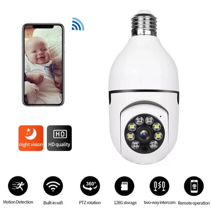 Bežična WIFI Kamera sijalica sa grlom FULL HD E27