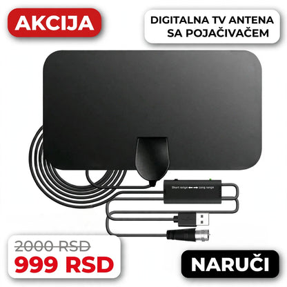 DIGITALNA TV ANTENA SA POJAČIVAČEM