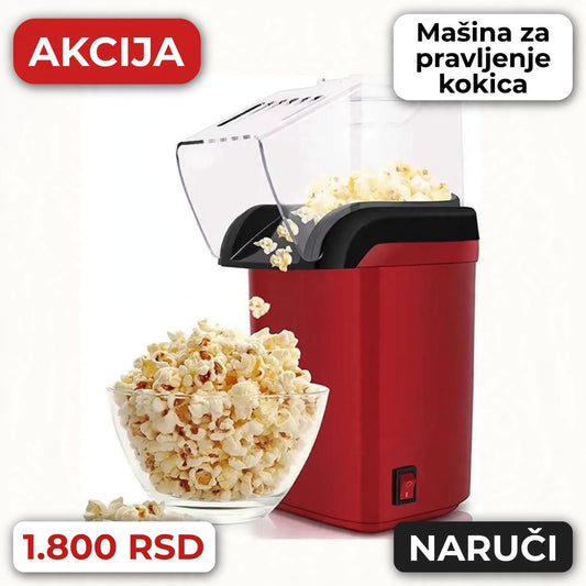 Mini kućna mašina za kokice – Brzo i automatsko pravljenje kokica