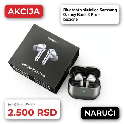 Bluetooth slušalice Samsung Galaxy Buds 3 Pro – bežične slušalice