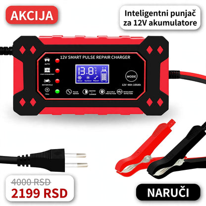 Punjač za akumulatore – Inteligentni punjač za 12V akumulatore